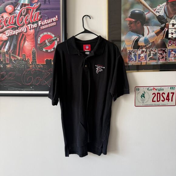Vintage NFL Atl Falcons Polo Shirt - Picture 1 of 4